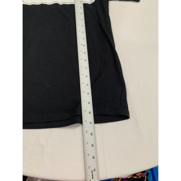 TeeLuv Danger No Filter Funny Short Sleeve T Shirt Men's Black Size Small - Picture 6 of 7